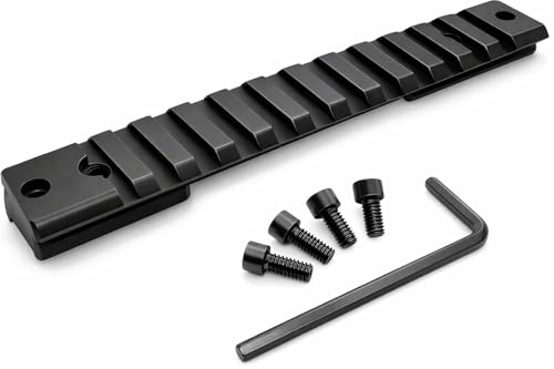 Gotical Bergara Premier Tactical Rail 20MOA Short Action for Bergara Premier/HS Precision/Remington 700 Tapered #8-40 Screws T6-6061 Aluminum Black Finish