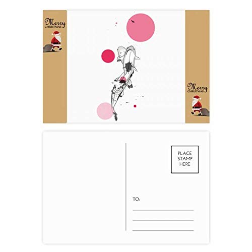 Cartes de remerciement motif couple de poissons chinois de qualité supérieure