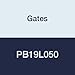 Gates PB19L050 PowerGrip Steel Timing Pulley, 3/8" Pitch, 19 Groove, 2.268" Pitch Diameter, 1/2" to 1-3/16" Bore Range, for 1/2" Width Belt