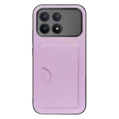 LOOF SKIN SLIM-SLOT ���U�[ �J�[�h���[ �X�}�z�P�[�X for POCO F8 Pro �p �P�[�X �J�o�[ �w�� �X�g���b�v�z�[�� �J�[�h�|�P�b�g �V���v�� �ϏՌ� ���^ �y�� leather [���C���b�N]