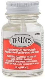 Testors Liquid Cement for Plastic