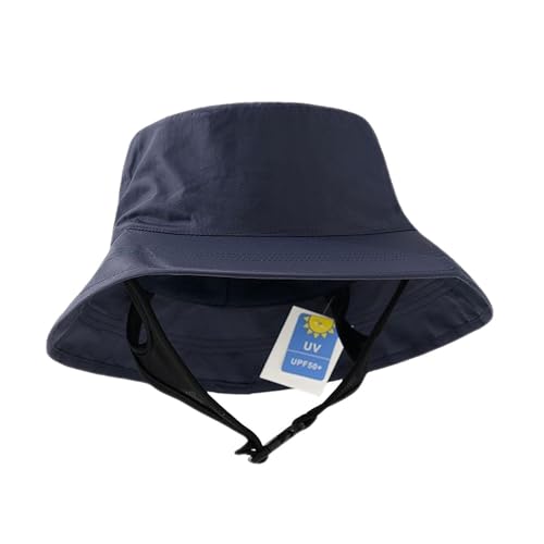 YIJU Chapéu de sol para mulheres e homens, aba larga com viseira de proteção solar, chapéu balde, bo