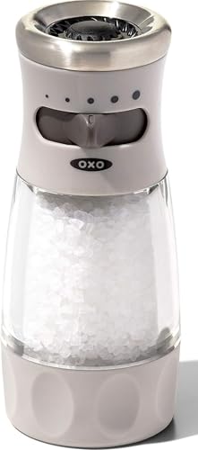 New Oxo Good Grips Contoured Mess-Free Salt Grinder