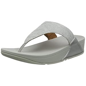 FITFLOP Lulu Glitz Teen Post dames Wigsandaal