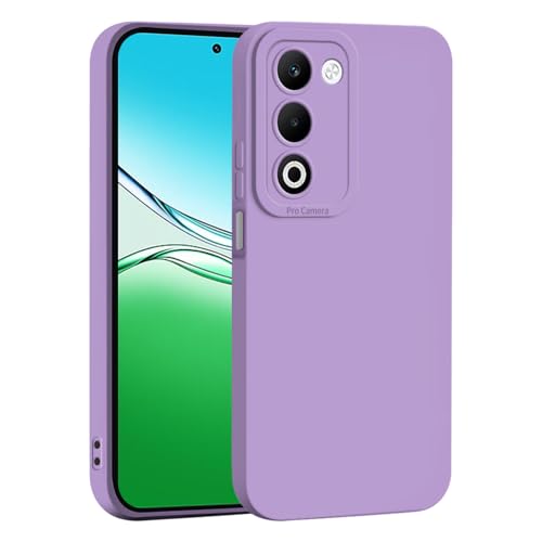 WBWONE Cover per OPPO A5 4G / 5G, Fotocamera tutto Compreso Anti-Graffio Antiurto Custodia in Morbida Silicone TPU Protettiva Case - Viola