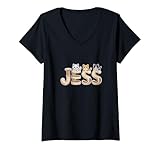 Photo Gallery donna jess cat trees - personalizzato carino nome word art maglietta con collo a v Photo Gallery donna jess cat trees - personalizzato carino nome word art maglietta con collo a v