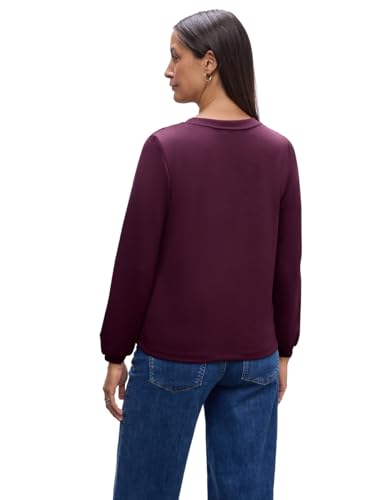 Camiseta de aspecto de seda Street One para mujer en color liso 2