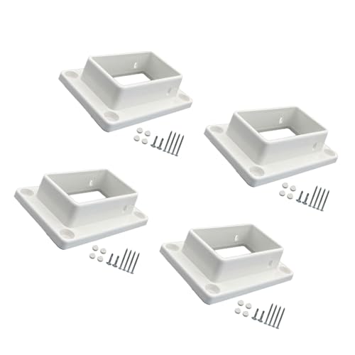 Conector de barra transversal resistente a la intemperie para vallas de jardín de metal 2