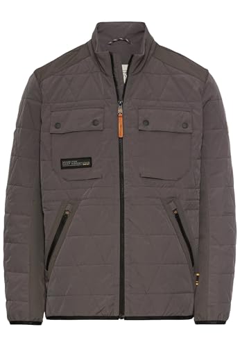 Preisvergleich Produktbild camel active Herren Blouson mit Stehkragen Grau, menswear-52
