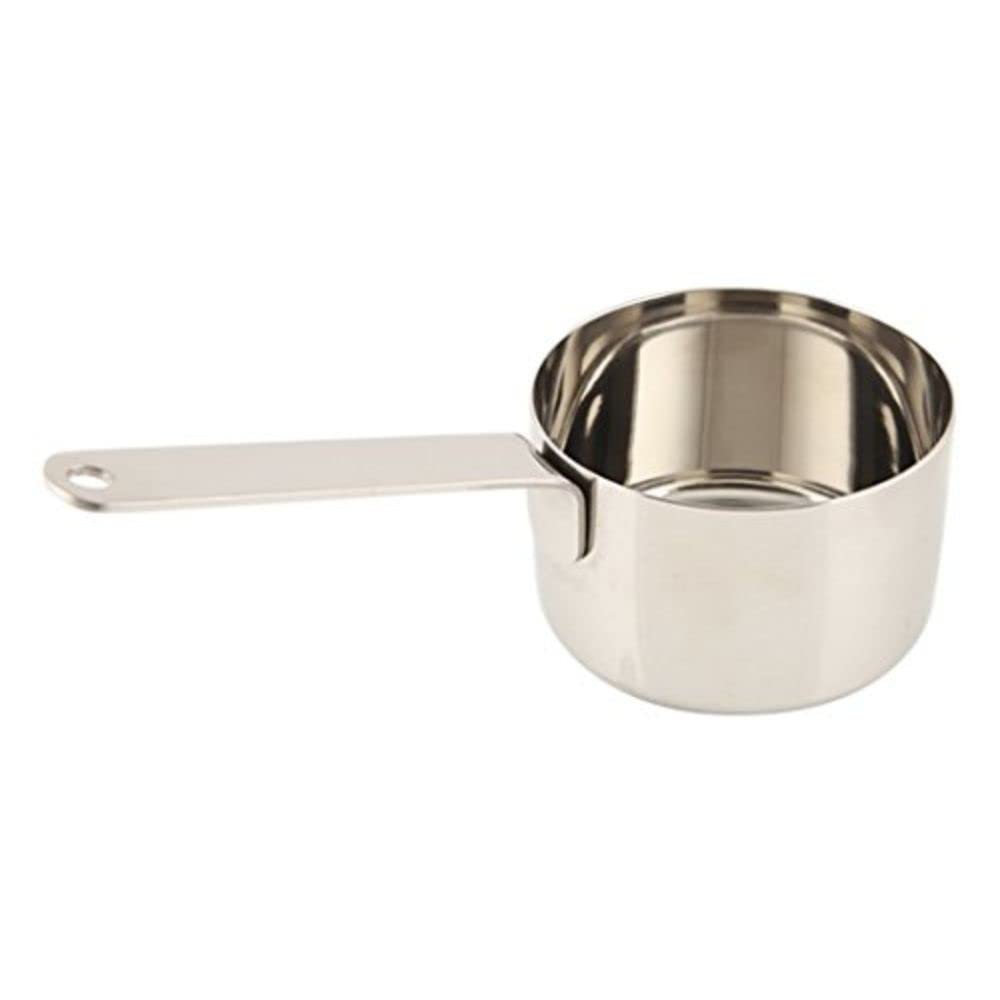 Genware NEV-MSP7 Mini Stainless Steel Saucepan, 7.2 cm x 4.7 cm