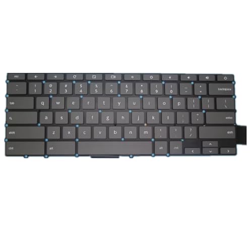 Clavier pour Lenovo Chromebook S340-14 pour taper vos cours en version US noire