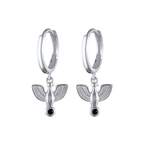 Boucles d'oreilles pendantes S925 zircon pour sublimer vos soirées et looks gothiques