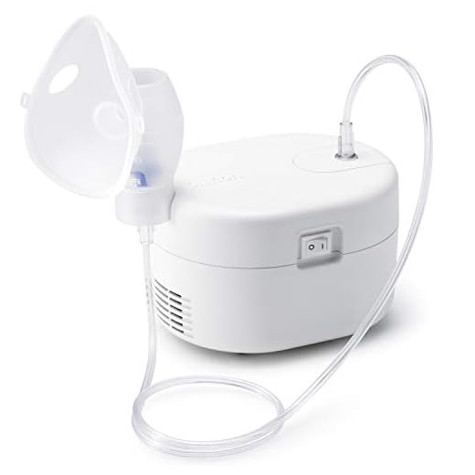 Omron Ultra Compact & Low Noise Compressor Nebulizer NEC-106 For Child & Adult White