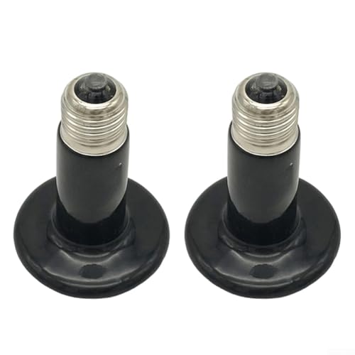 Besttoolifes Émetteur de chaleur pour reptiles, lampe chauffante en céramique sans lumière, 220...