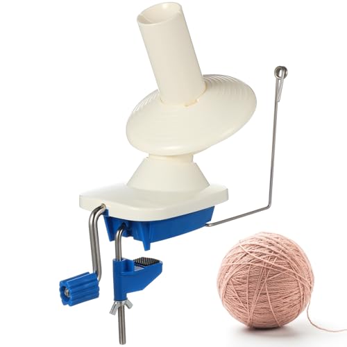 VILLCASE Hand Winder Yarn Ball Winder Yarn Holder Machine for Knitting Crocheting
