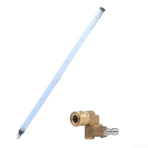Radiator Cleaning Tool For Trucks Cars And RVs Featuring Stainless Steel Rod Length 60cm 4 Holes And Copper Gear Components For Effective Radiator Cleaning