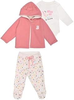 طقم بيجامة باكمام طويلة من جونيور - كريسماس سبيريت - 0-24 شهر