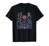Subtle Boho Flowers Anti Trump, Kamala Harris Voter T-Shirt