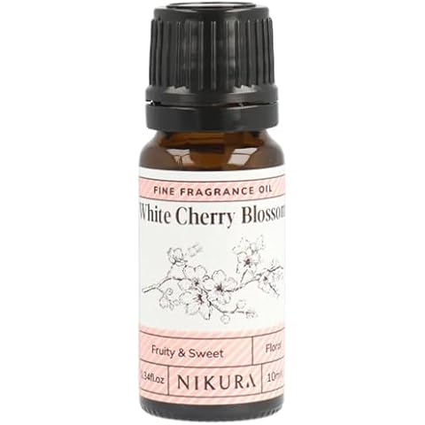 Nikura White Cherry Blossom Fragrance Oil Cover