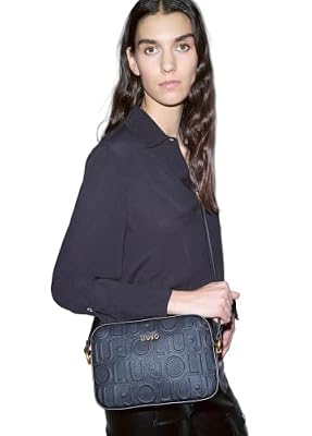 Liu Jo JEANS Borsa M Camera Case, Nero, AF6211 E1139
