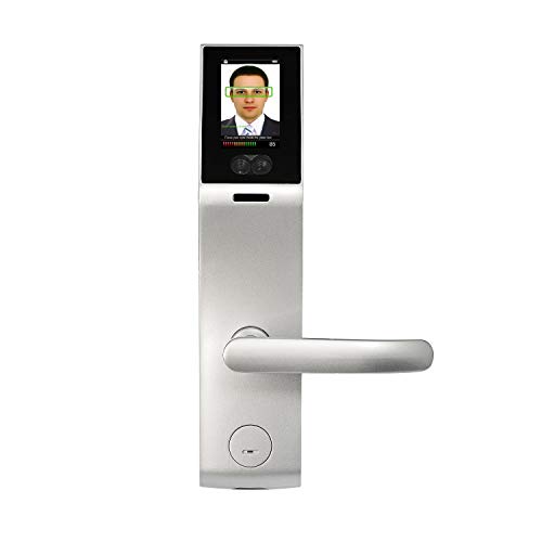 Electronic Door Lock Face Recognition Keyless Door Lock Digital Biometric Locks with Rechargeable Left Handed