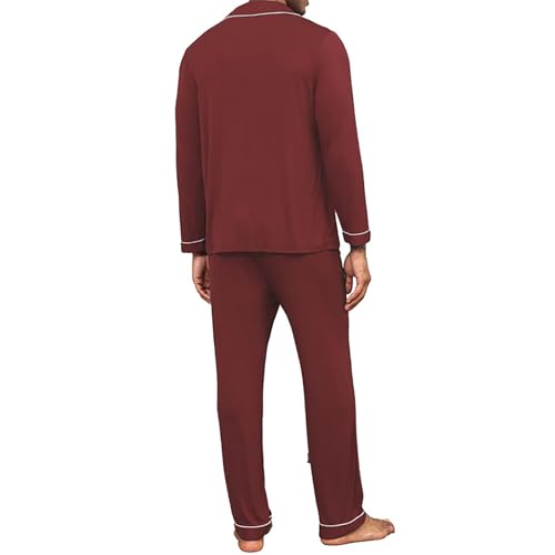 Chemise de nuit pyjama manches longues modal vêtement - 5