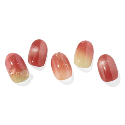 ohora 公式 NP-049-J : N Shizuku Apple/オホーラ ネイルシール ジェルネイルシール 硬化 硬化タイプ ジェルネイル ジェル ネイル ネイルチップ シール ネイルチップシール [並行輸入品]のサムネイル