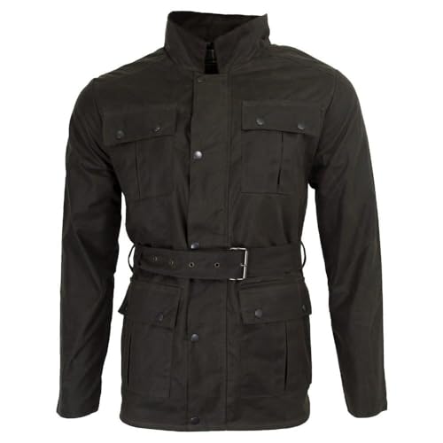 Walker and Hawkes - Men's Wax Grafton Motorcycle Jacket3