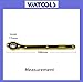 VIATOOLS Car Jack Hexagon Ratchet Wrench（17mm） Scissor Jack Handle Wrench With Positive And Reversal Knob for Travel/Truck/SUV/Vans