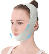UOUOU Banda Facial Adelgazante, Mascarilla en Forma de V, mascarilla Facial en Forma de V,Adelgaz...