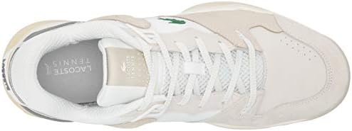 Lacoste men's Men's T-point Sneaker, Off Wht/Off Wht, 13 US | Image 4