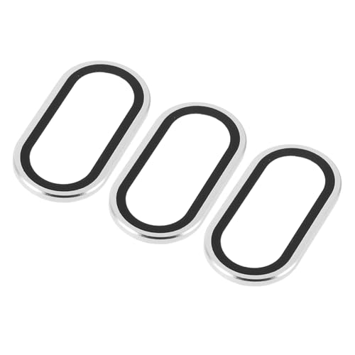 KOMBIUDA 3 Piezas Película Protectora De Gafas Protector De Lente VR Antirrayas Cubiertas De Pantalla para Auriculares VR Película De Lente Silver Vidrio Templado