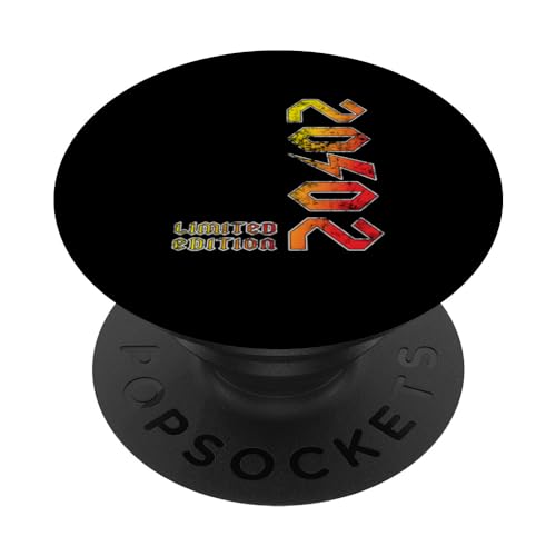 Cumpleaños Hombre Mujer 2002 Funny Rock Limited Regalo PopSockets PopGrip Intercambiable
