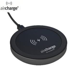 Aircharge Qi Travel Wireless Charging Pad without Plug - Black
