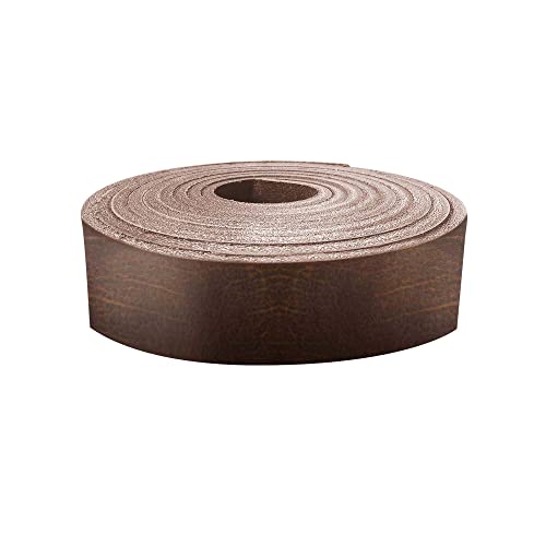 European Leather Work 8-9 oz. (3.2-3.6mm) Vegetable Tanned Leather Belt Blanks Size: 10