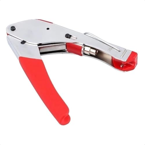 Alicate De Compressão Para Crimpar Conector Coxial Rg6 Rg59