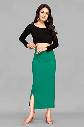 Image of Side Rope Saree Shapewear, Petticoat, Skirts for Women Polylycra Saree Shaper for Saree Dress