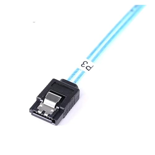 8 Pcs Sata 3.0 to Sata 3.0 Cable S/AS 7Pin 6Gbps Data Cord 0.5m miniatura 6