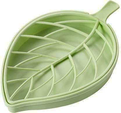 Kitchwish Beautiful Leaf Shape Double Layer Soap Dish Case Holder- Bathroom Accessory,Soap Dispenser Dish Case,Bathroom Case, Soap Box Leaf Shape Soap Dish Storage Tray Holder Case Container Pack of 1 (B09G183NPH) Amazon Price History, Amazon Price Tracker