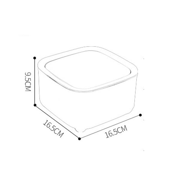 Poubelle de bureau à pression pour cacher vos petits déchets de table