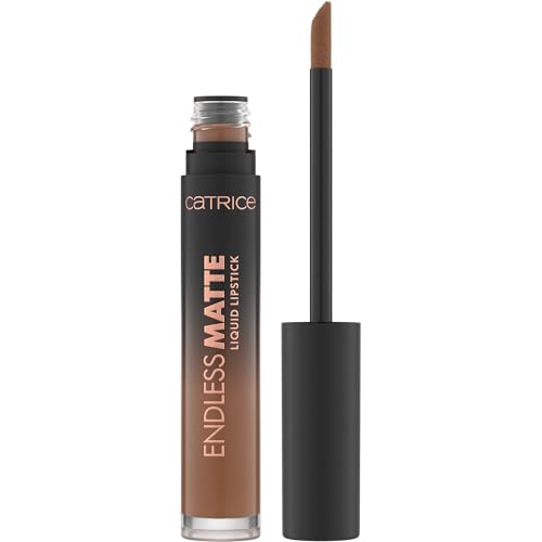 Catrice Barra de labios líquida Endless Matte, de larga duración, matificante, secado rápido, color intenso, mate (4.5ml)