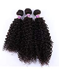 Angie Kinky Curly Hair Bundles Color 4 Curly Synthetic Hair Weave Extensions16 18 20 Inches Mixed Length