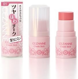 Cezanne JAPAN • New | Cheek Stick 01 Peach Pink 5 g | Stick Type