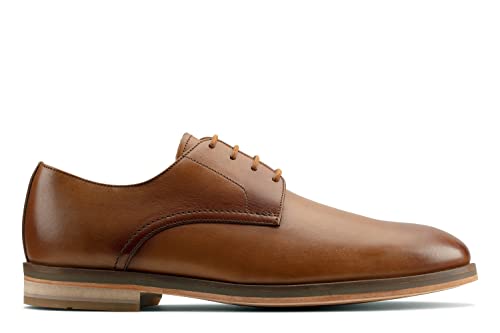 Image of Clarks Mens 26147800 Brown Uniform Dress Shoe