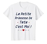 Petite fille à Tata drôle et humoristique fille chérie. La petite princesse de Tata c'est moi.