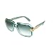 Salvatore Ferragamo Brown Gradient Rectangular Ladies Sunglasses SF955S 214 53