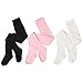 Dsaren 3 Paia Calzamaglia Bambina Cotone Caldo Bambino Collant Calze Maglia Neonata Pantyhose Termici Leggings Ragazze Inverno (M (2-3 anni))