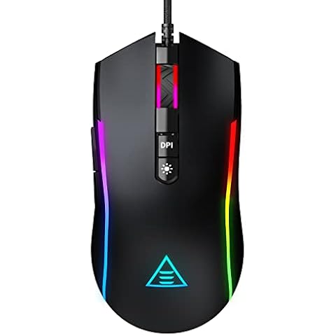 EKSA Gaming Maus, 8000 DPI Einstellbare Computermaus Cover