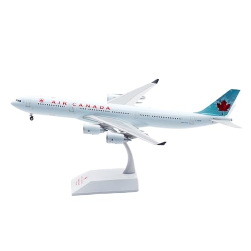Modelo de avión Air Canada A340-500 a escala 1/200 réplica civil de 33 cm