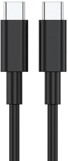Type-C To Type-C Cable For Chevrolet Enjoy Original USB Data & Charging Cable PD Dash WRAP Fast Charging 60W High Speed Rapid Fast Turbo QC 3.0 Charging Cable (Black, 4Amp, SZ.O3)